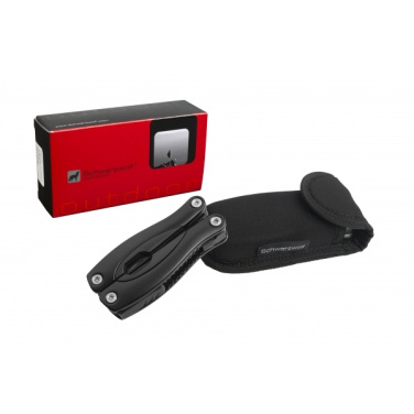 Logo trade liikelahjat mainoslahjat kuva: Monitoimityökalu ARMADOR NEW Black Schwarzwolf